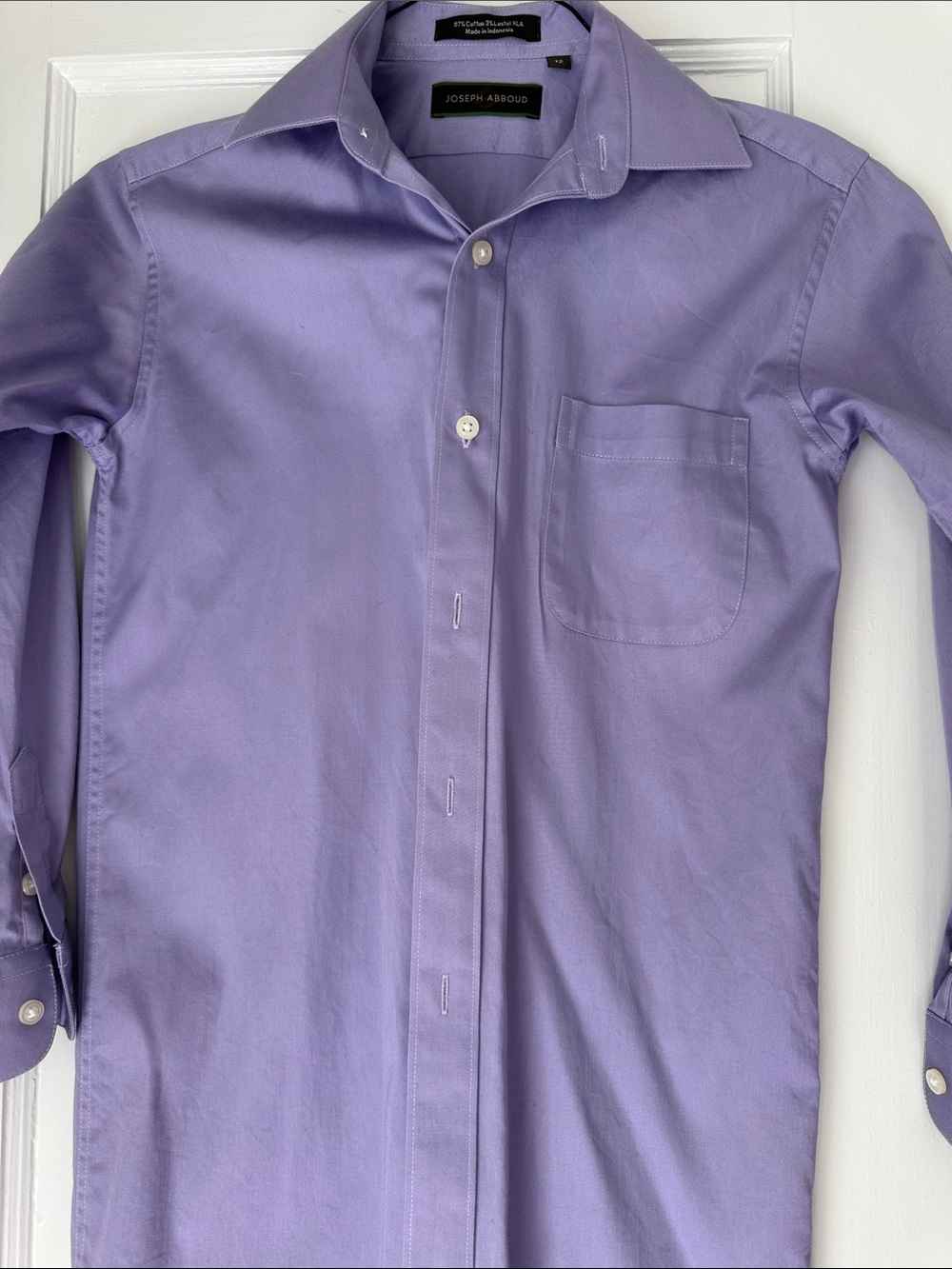 Joseph Abboud Purple boys XLA Button-Down Dress Shirt 12
